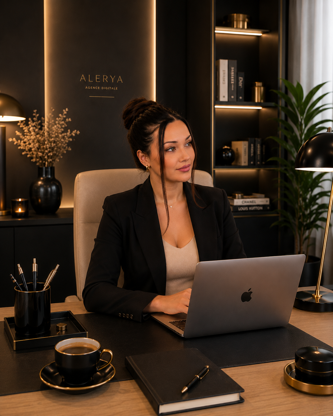 Melissa Alfonsi, directrice et fondatrice de l'agence Alerya