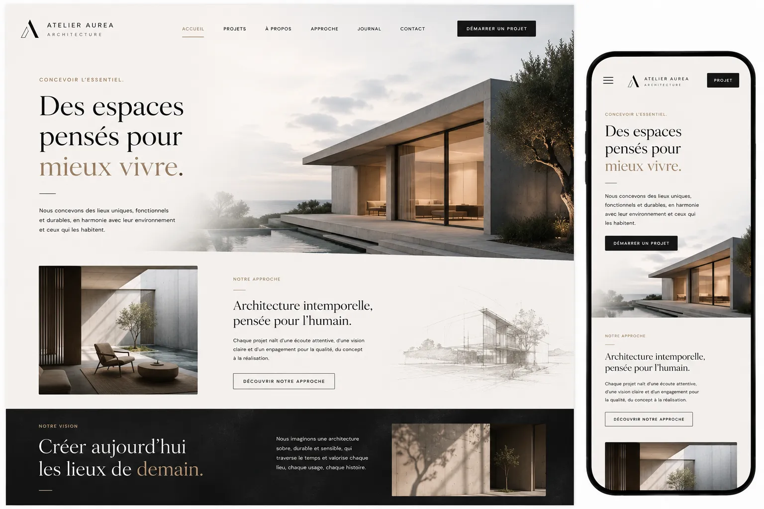 Atelier Aurea — Architecture