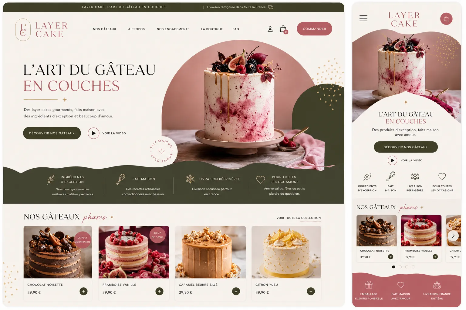 Layer Cake — Fun & Bold