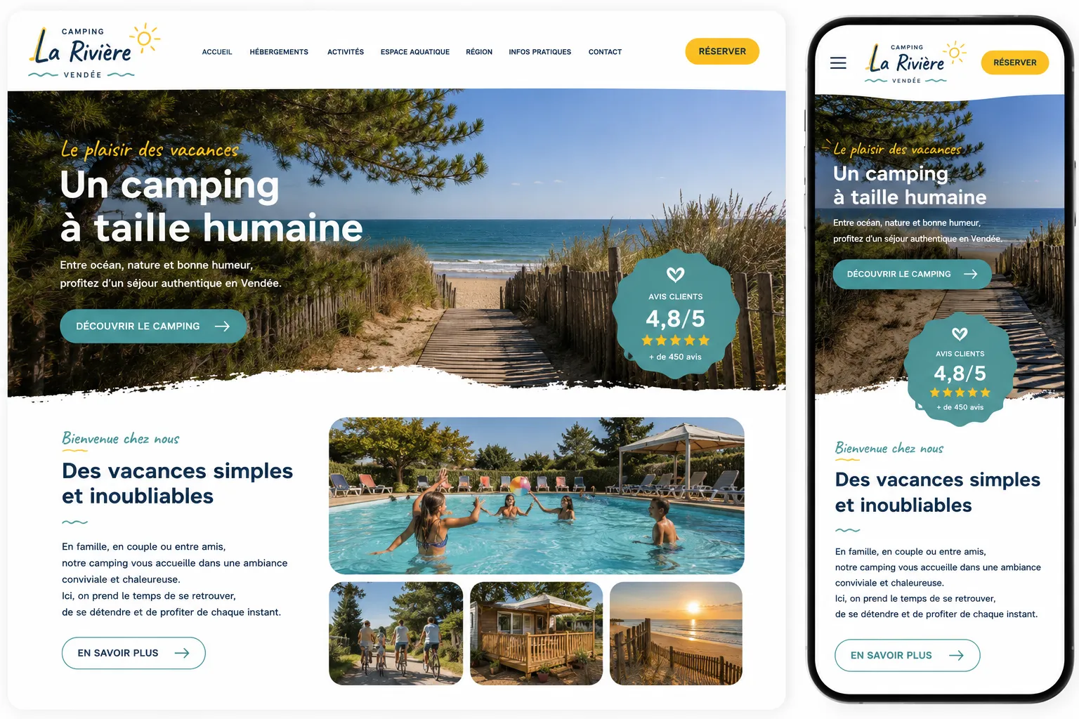 Camping La Rivière