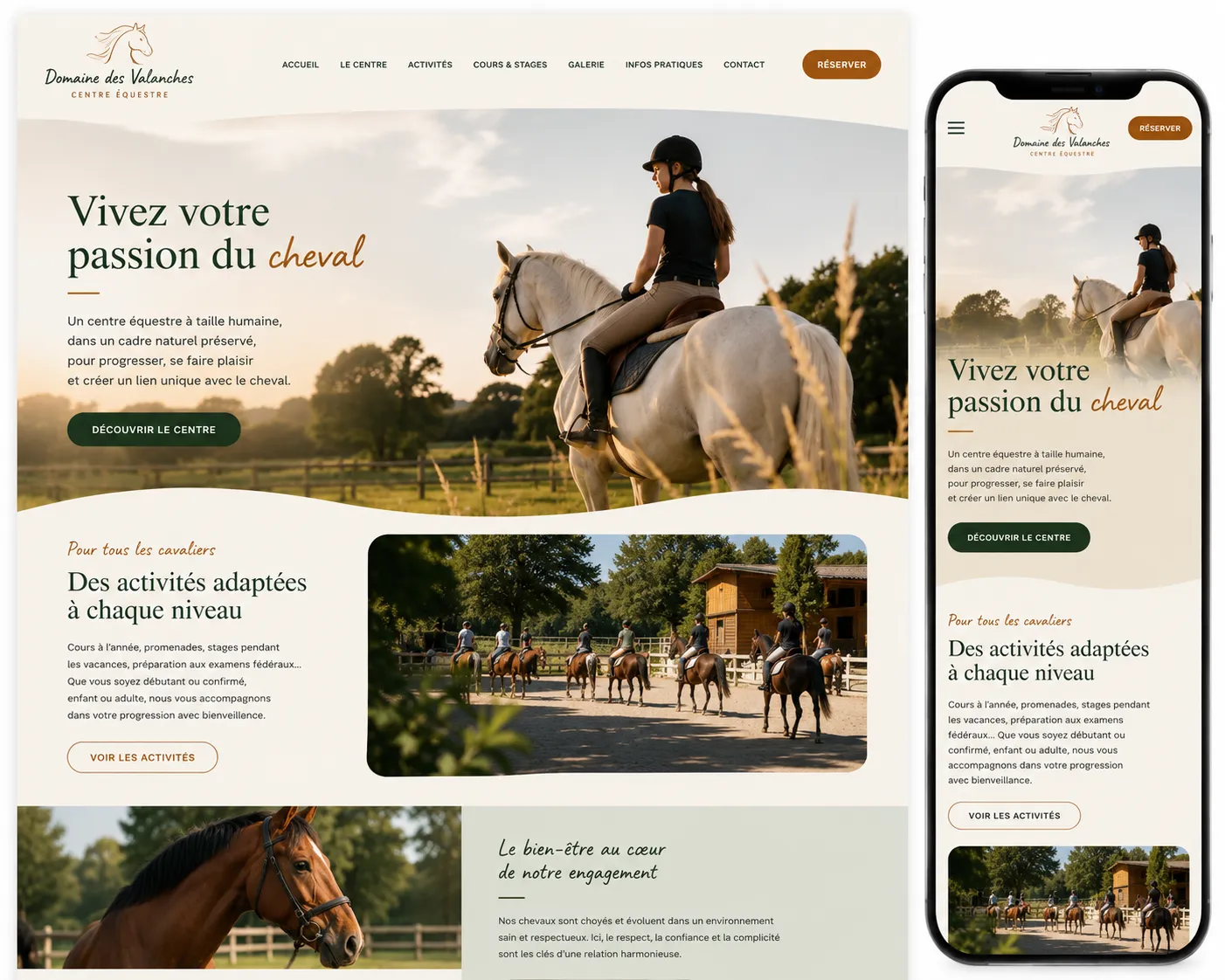 Domaine des Valanches — Centre équestre