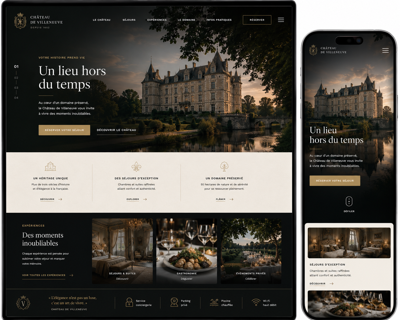 Château Luxe Noir