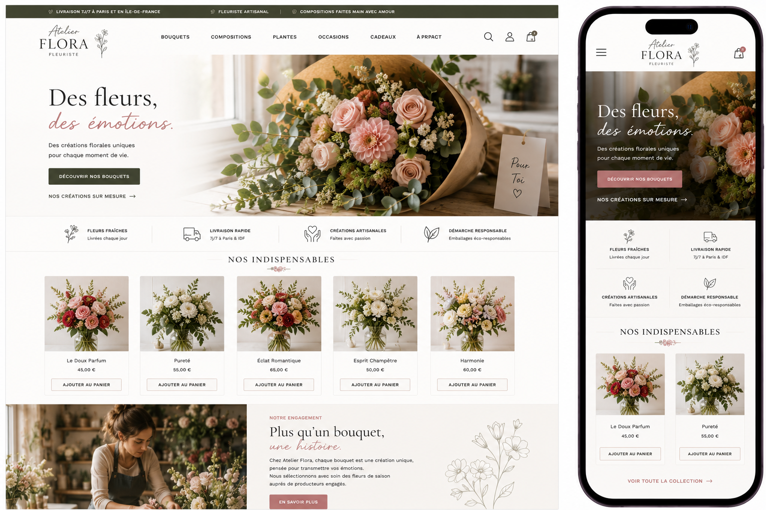 Fleuriste Atelier Flora