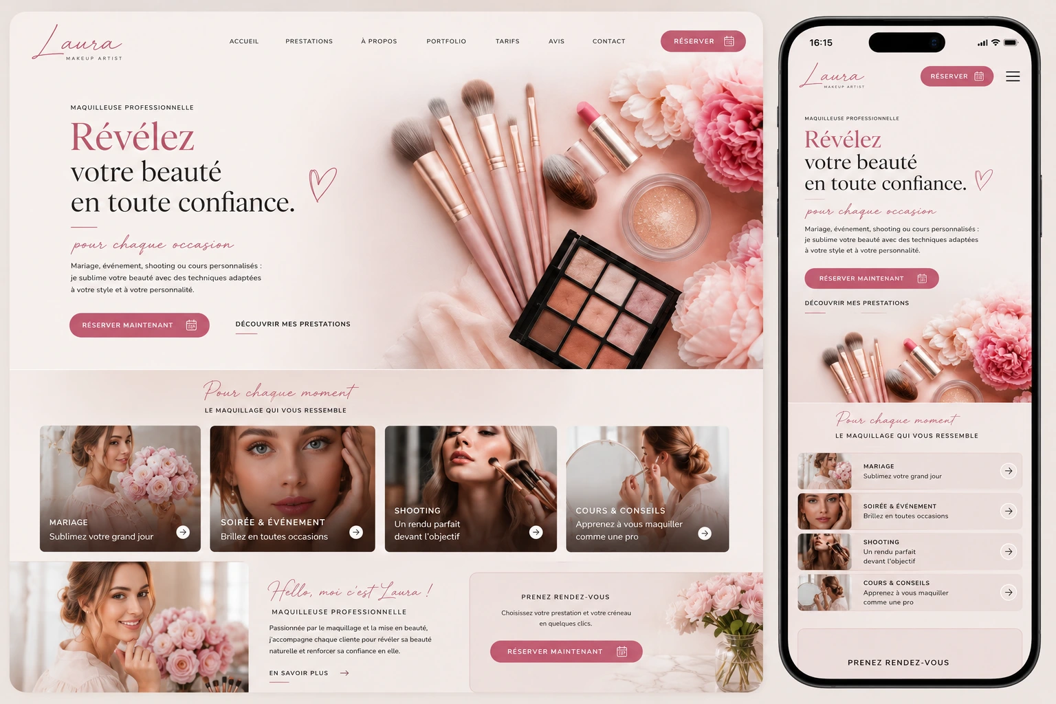 Maquilleuse professionnelle