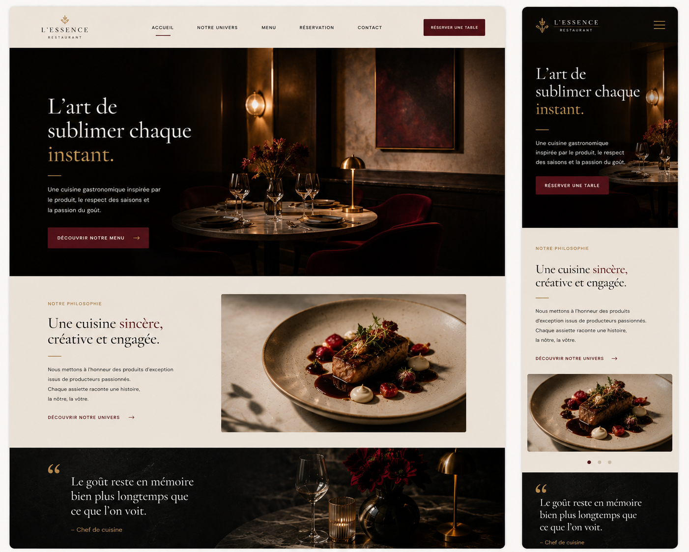 L’Essence Restaurant